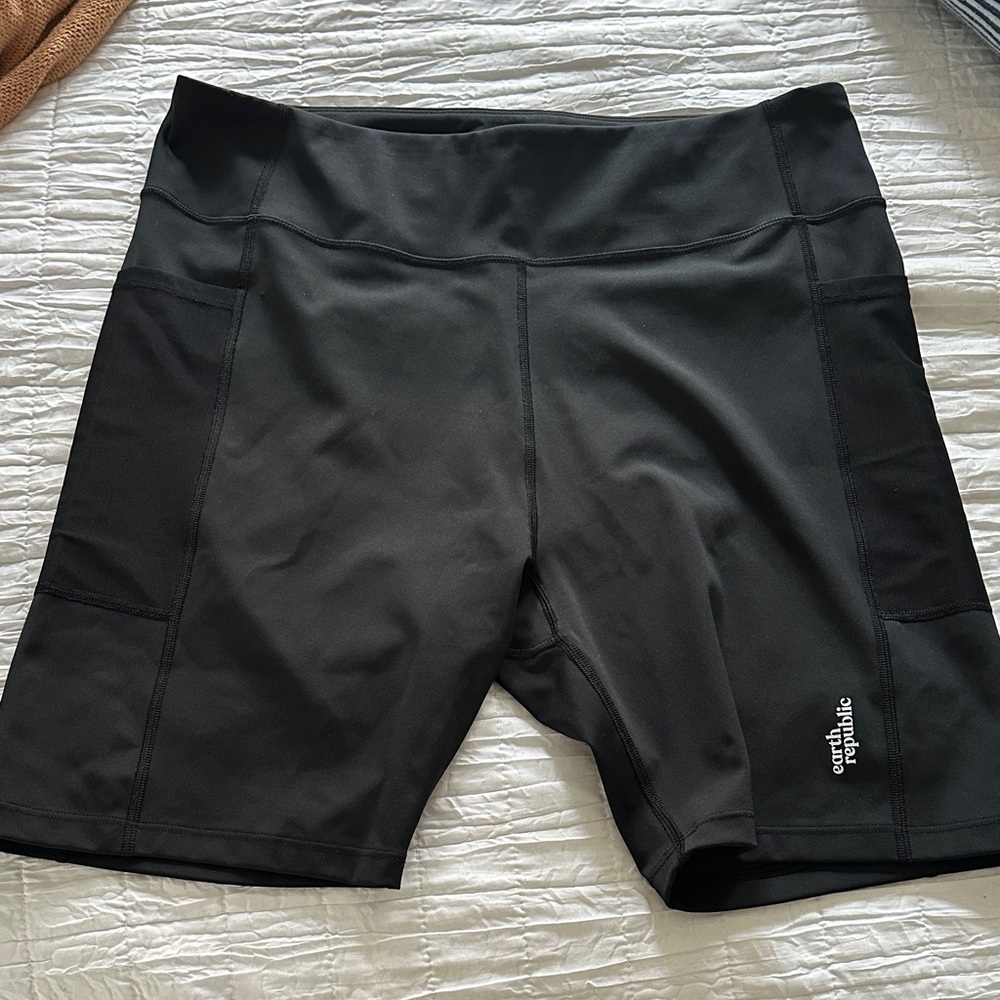 Women's Black Bike Shorts